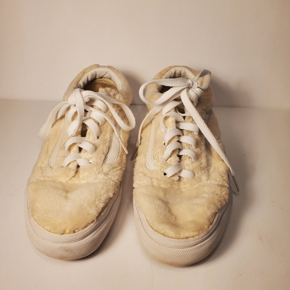 Vans Old Skool Sherpa Turtledove Sneakers Sz 6.5. - Picture 2 of 10